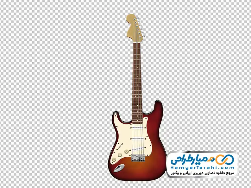 تصویر وکتوری گیتار الکتریکی با فرمت png تصویر png گیتار الکتریکی