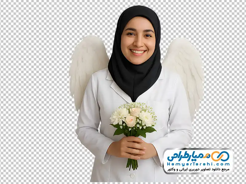 عکس خانم پرستار با بال با فرمت png دانلود عکس png خانم پرستار با بال