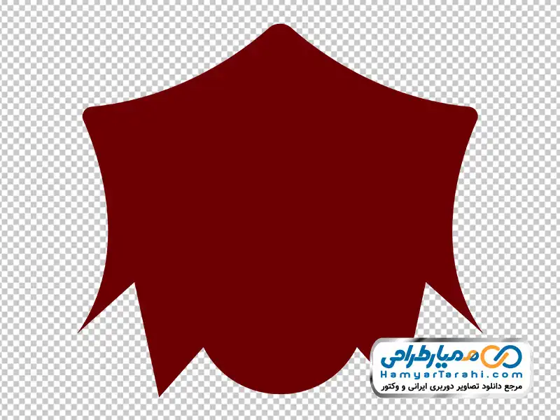 تصویر کادر سپر قرمز وکتوری دانلود تصویر png کادر سپر قرمز وکتوری