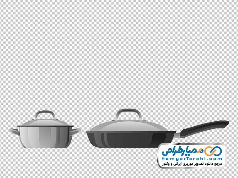 عکس وکتوری ماهیتابه دسته دار با فرمت png دانلود عکس وکتوری ماهیتابه دسته دار