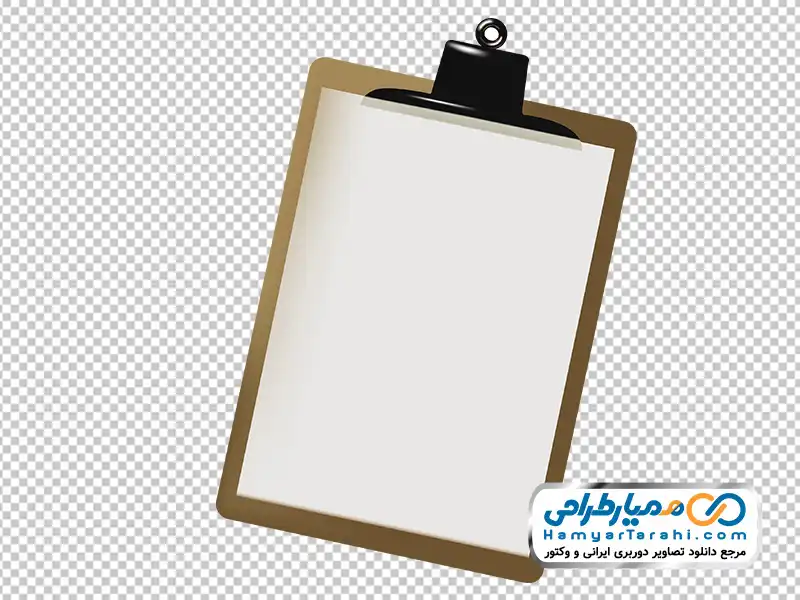 دانلود تصویر وکتوری کاغذ با تخته شاسی تصویر وکتوری کاغذ با تخته شاسی با فرمت png