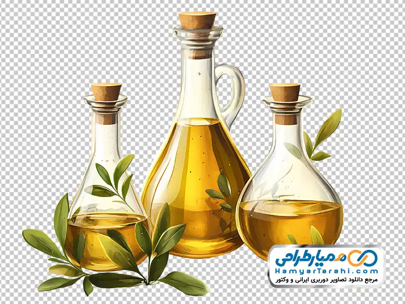 دانلود تصویر شیشه روغن زیتون با فرمت png عکس png شیشه روغن زیتون