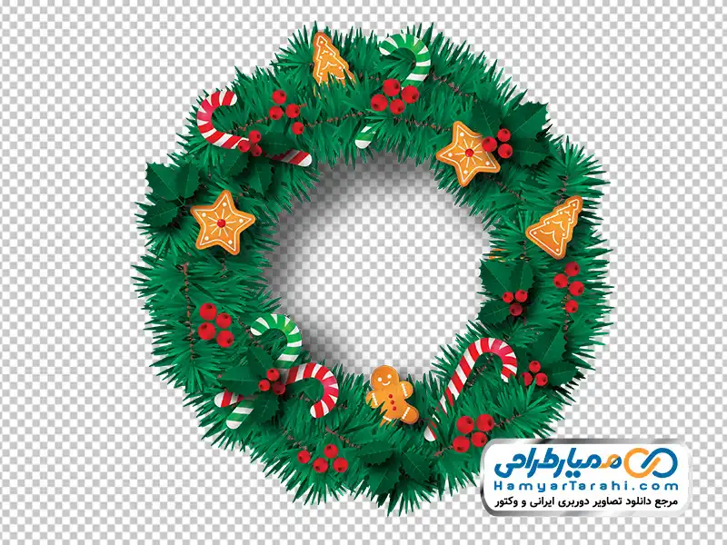 عکس وکتوری تاج گل کریسمس تصویر png تاج گل کریسمس