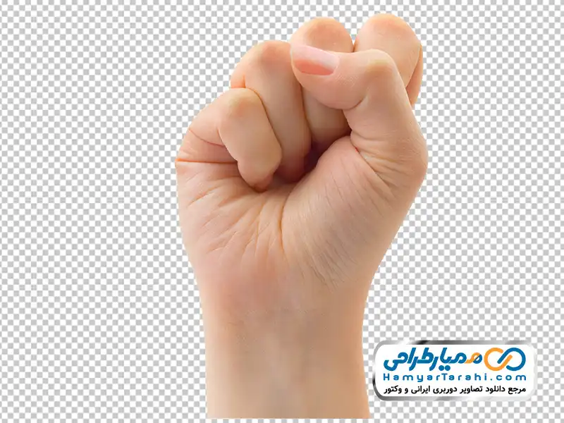 تصویر png دست با انگشتان بسته دانلود عکس png دست با انگشتان بسته