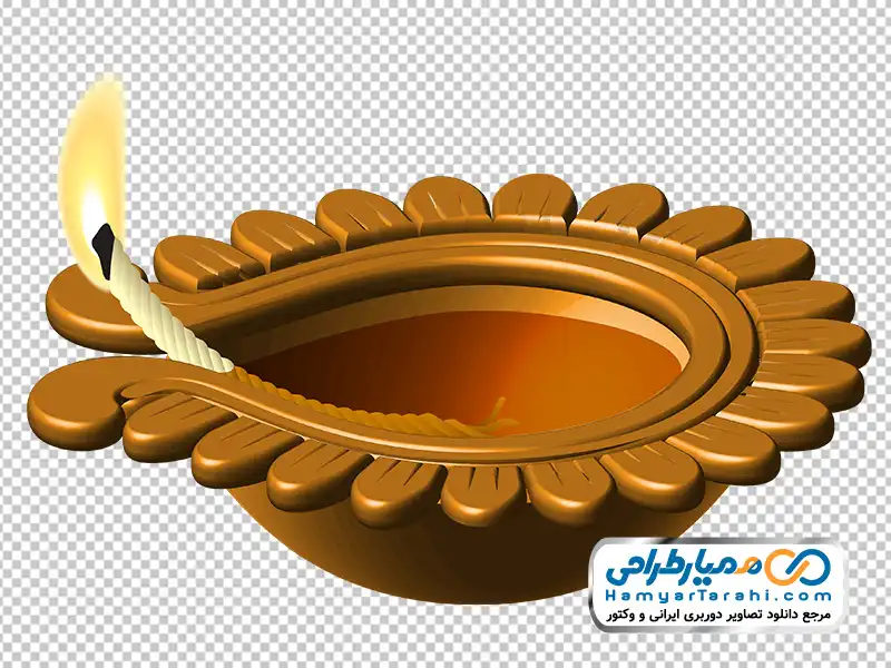 تصویر png شمع تزئینی دیوالی دانلود تصویر وکتور شمع تزئینی دیوالی