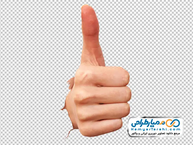 تصویر png دست به نشانه لایک دانلود عکس png دست به نشانه لایک