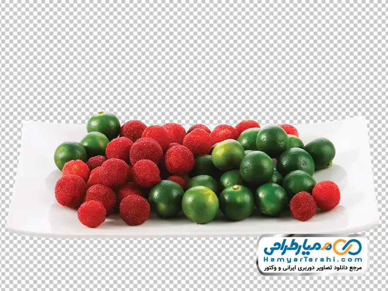 دانلود عکس با کیفیت توت فرنگی چینی و لیمو ترش سبز تصویر با کیفیت توت فرنگی چینی و لیمو ترش سبز