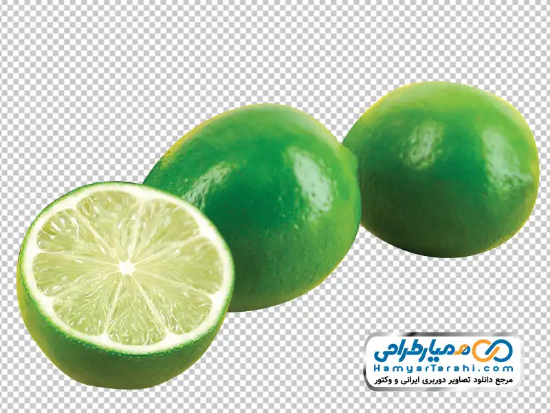 تصویر با کیفیت لیموترش سبز دانلود عکس با کیفیت لیموترش سبز