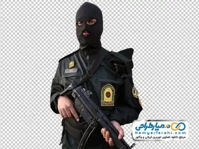 دوربری مامور مسلح نیروی انتظامی