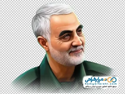نقاشی دیجیتال سردار سلیمانی