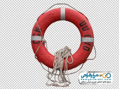 تصویر png حلقه نجات کشتی
