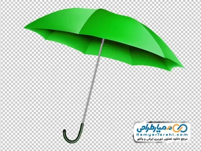 عکس png چتر سبز