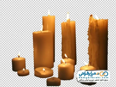 دانلود عکس با کیفیت شمع های روشن