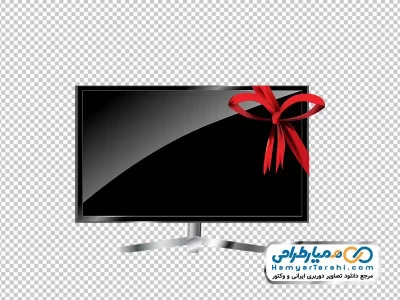 دانلود تصویر وکتوری تلویزیون LCD