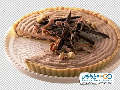 دانلود تصویر با کیفیت پای شکلات