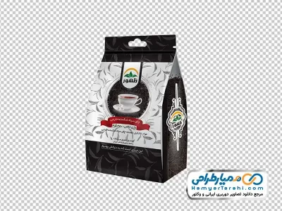تصویر png پاکت چای خشک