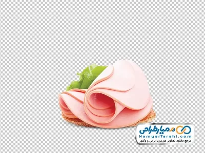 دانلود تصویر png کالباس و کاهو