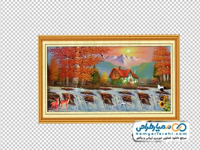 عکس وکتوری قاب نقاشی منظره