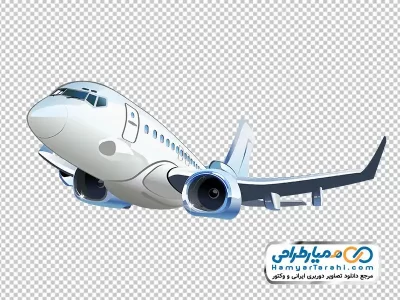 عکس وکتوری هواپیما با فرمت png