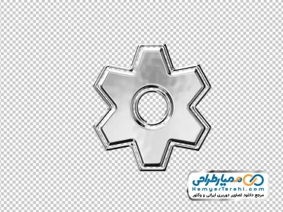 دانلود تصویر png شش پر فلزی