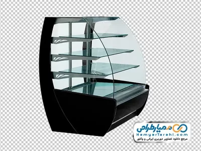 دانلود تصویر یخچال ویترینی فروشگاهی با فرمت png