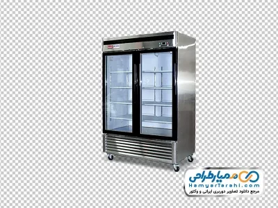 تصویر png یخچال فروشگاهی