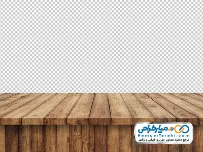 تصویر با کیفیت استیج چوبی