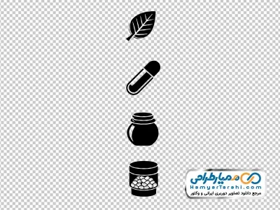 دانلود تصویر آیکون گیاهان دارویی