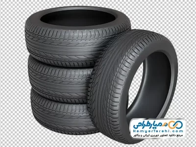 دانلود عکس تایر روی هم چیده شده با فرمت png