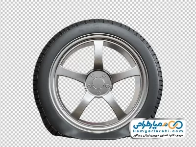 دانلود تصویر با کیفیت لاستیک پنچر