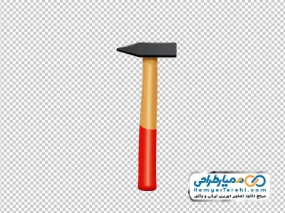 تصویر با کیفیت چکش با فرمت png