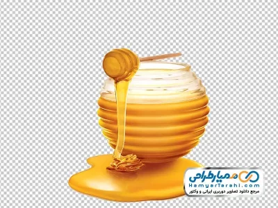 تصویر png شیشه عسل