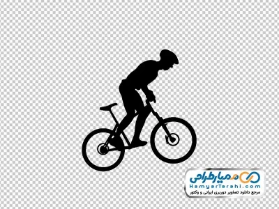 دانلود تصویر وکتوری پسر دوچرخه سوار