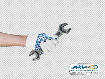 دانلود تصویر با کیفیت آچار در دست تعمیرکار