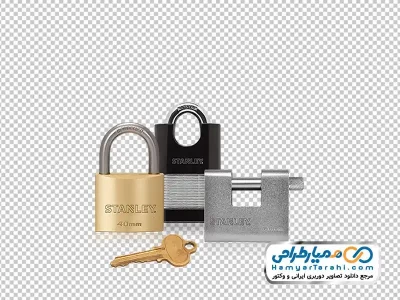 تصویر با کیفیت انواع قفل