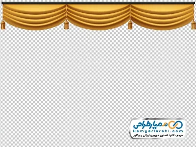 تصویر وکتوری والان پرده