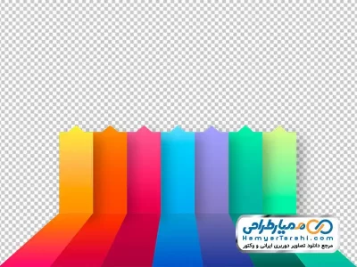 عکس png خطوط رنگی