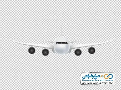 عکس وکتوری هواپیما از نمای روبرو