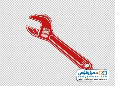 دانلود تصویر وکتوری آچار فرانسه