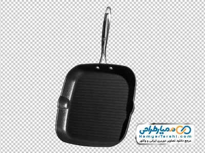 عکس png ماهیتابه چدن گریل