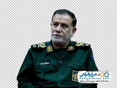 دانلود عکس سردار شهید عباس نیلفروشان با فرمت png
