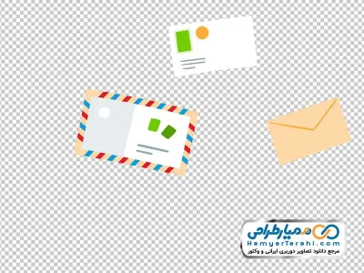 دانلود تصویر وکتوری پاکت نامه