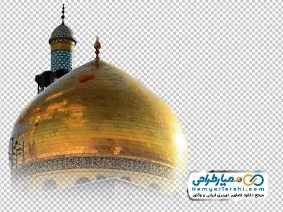 تصویر دوربری گنبد و گلدسته حضرت زینب