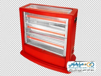دانلود عکس png بخاری برقی با 3 المنت