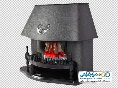 دانلود عکس png بخاری طرح شومینه