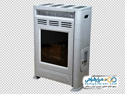 عکس دوربری بخاری سفید کوچک