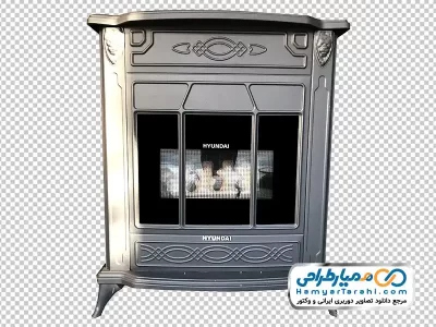 دانلود تصویر دوربری بخاری گازی