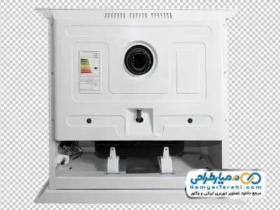 عکس با کیفیت بخاری از نمای پشت