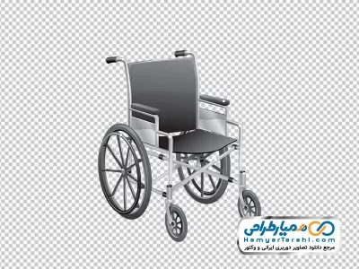 دانلود تصویر وکتوری ویلچر