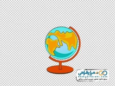 دانلود تصویر وکتوری کره زمین رومیزی